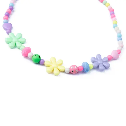 Набір прикрас Літні квіточки (намисто, браслет) 2 шт, IDEA11-F23082413 - фото 3