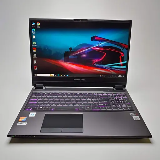 Ноутбук PowerSpek 1520 i7-8750H, 16Gb, 512Gb SSD