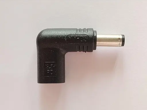 Адаптер для зарядки ноутбуков Acer HP переходник USB-C to 5.5 x 2.1 мм - фото 2