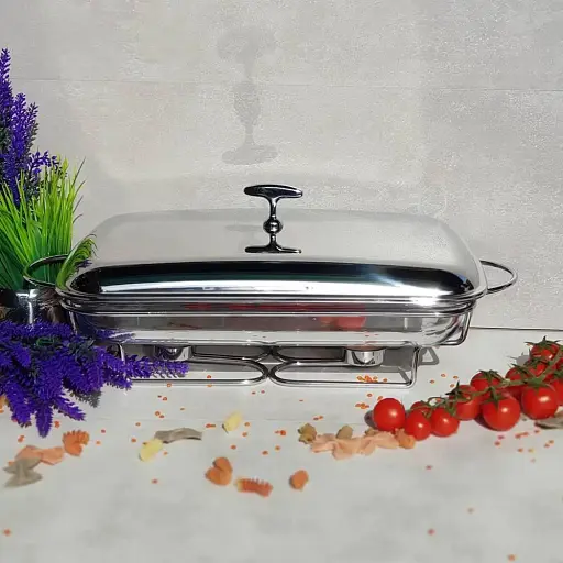 Мармит настольный Edenberg EB-1441 со стеклянной емкостью 3 л  с подогревом на подставке - фото 3