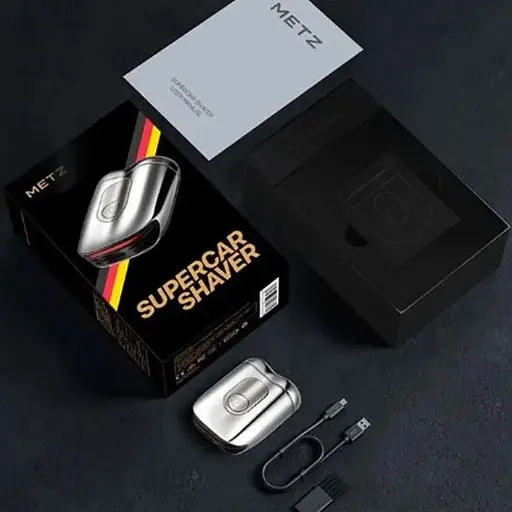 Електробритва Metz SuperCar Shaver Silver (MZCP021-SL) - фото 5