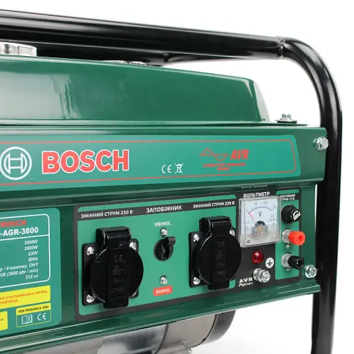 Бензиновый генератор BOSCH PM-AGR-3800 (3,5 кВт/3.8 кВт) Ручной запуск - фото 3