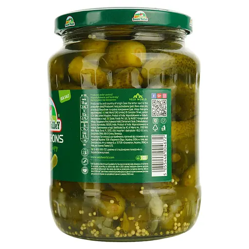 Корнишоны Dream Valley Хрустящие 640 г - фото 4