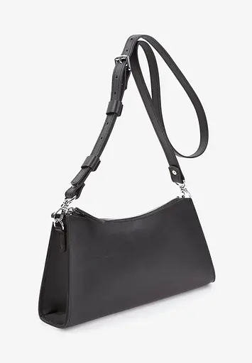 Жіноча шкіряна сумка Sally Baget чорна - фото 4