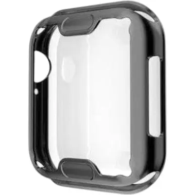 Чехол-накладка DK Silicone Face Case для Apple Watch 40mm (black)