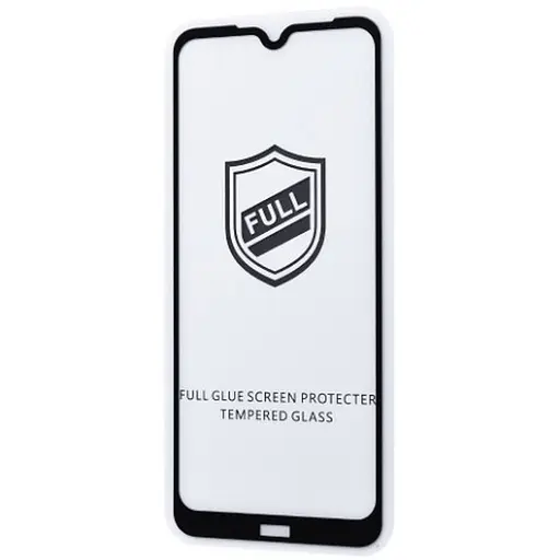 Захисне скло Full Glue HQ Xiaomi Mi8 Lite/Mi8 Youth без упаковки black