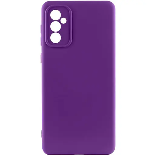 Чехол Getman TPU Liquid Silk Full Camera для Samsung Galaxy A55 Фиолетовый/Purple