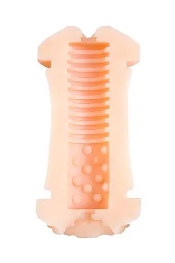 Двойной мастурбатор Toyfa Jos Lulu (телесный) - фото 20