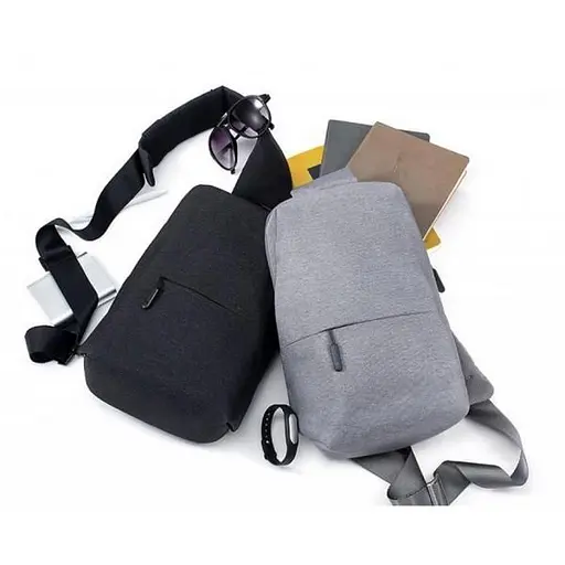 Рюкзак міський Xiaomi Mi multi-functional urban leisure chest Pack Dark grey (21416) - фото 7