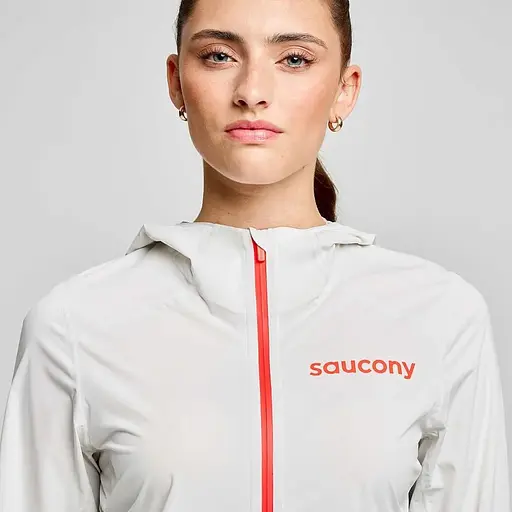 Куртка Saucony W Endorphin Runshield Jacket L White (1097-SAW800456-CDL) - фото 4