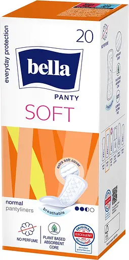 Прокладки гигиенические Bella Panty Soft 20 шт. - фото 1