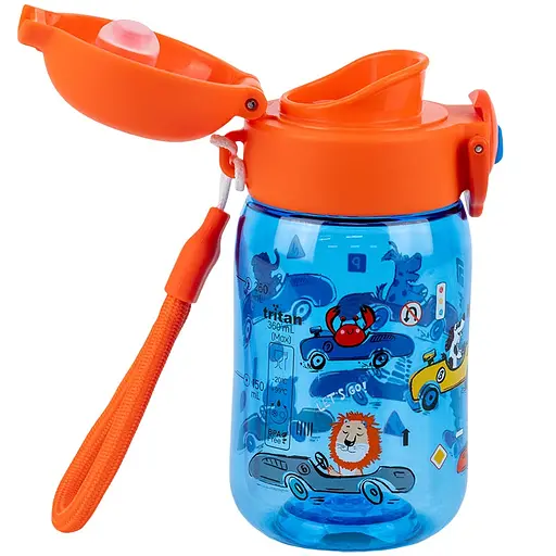 Пляшечка для води Kite Cars синя 360 мл (K25-1235-2) - фото 3