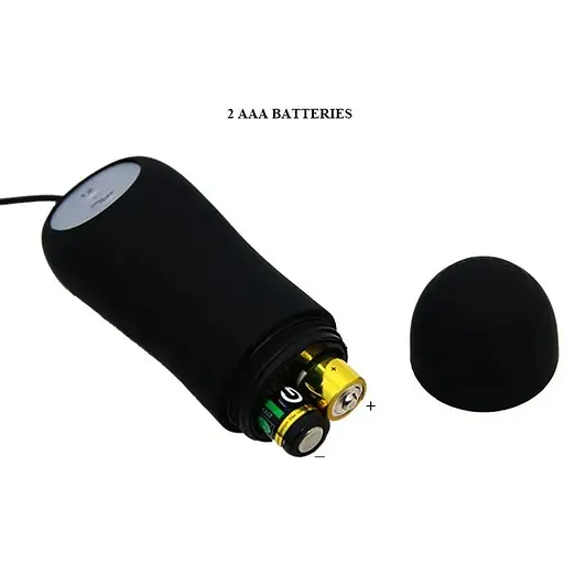 Анальний стимулятор з вібрацією Pretty Love BI-040038, Чорний - фото 8