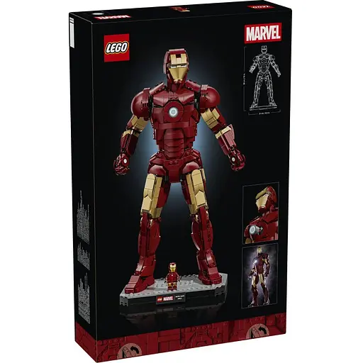 Конструктор LEGO Super Heroes Marvel Залізна Людина в броні Mark 3. Колекційний набір 1297 деталей (76344) - фото 8