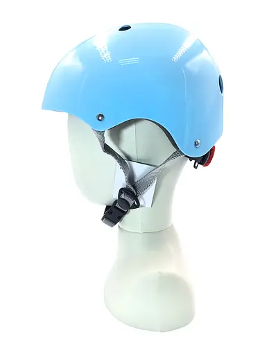 Комплект детский шлем и защита Yongkang GB24429-2009 S (5-9 л) голубой монстр (G0001962) - фото 4