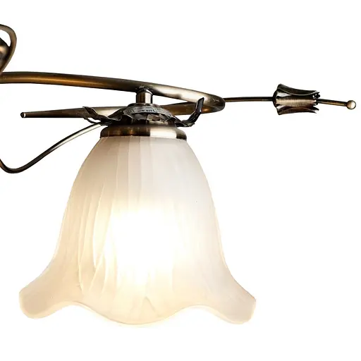 Люстра стельова Brille флористика E27 60W BZ (BKL-066S/5) - фото 2