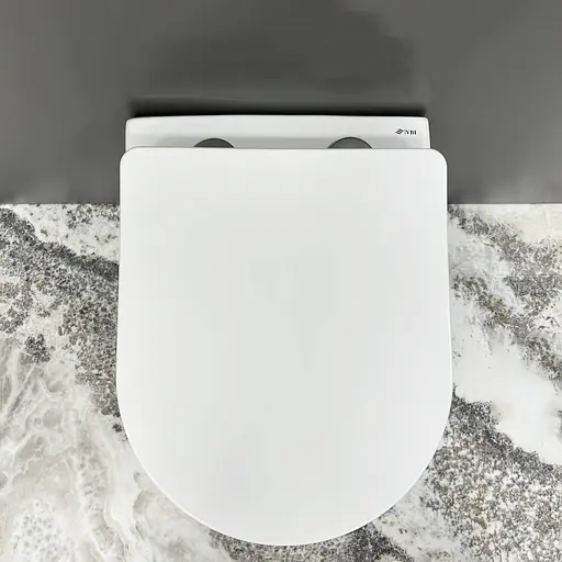 Подвесной унитаз VBI Vulcano gold edge VBI-020402, Золотой - фото 5