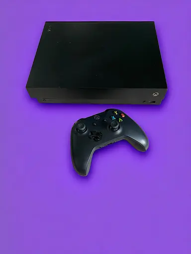 Консоль для видеоигр Microsoft Xbox One X 1 TB + подписка Game Pass на 4 месяца 2 джойстика - фото 3