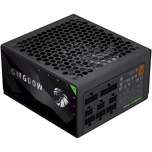 Блок живлення GameMax GM 600B Fully-modular New - фото 1