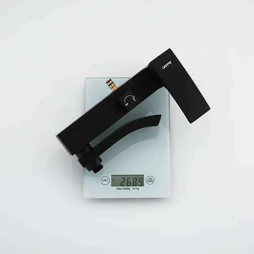 Душова система Gappo G2407-6, вилив - перемикач на лійку, 3-функції, Чорний матовий - фото 7