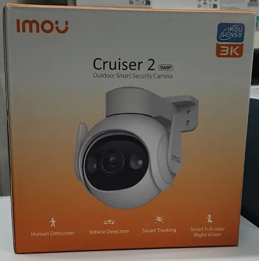 Уличная Wi-Fi камера видеонаблюдения Imou Cruiser 2 3K IPC-GS7EP-5M0WE 5 Мп 2880x1620 поворотная 340 Белая - фото 6