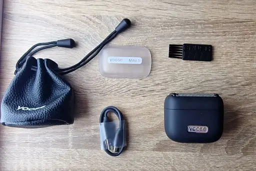 Електробритва-шейвер чоловіча YOOSE MINI 5 Black (для обличчя та голови) - фото 7