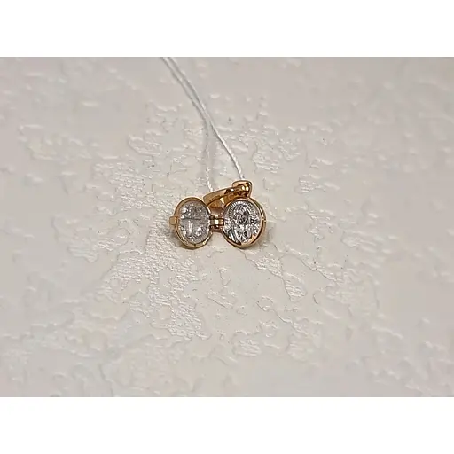 Золота підвіска Tango-мощевик "Божа Матір". 130294 - фото 3