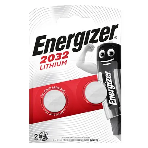 Батарейка Energizer 2032 Lithium (2шт) - фото 1