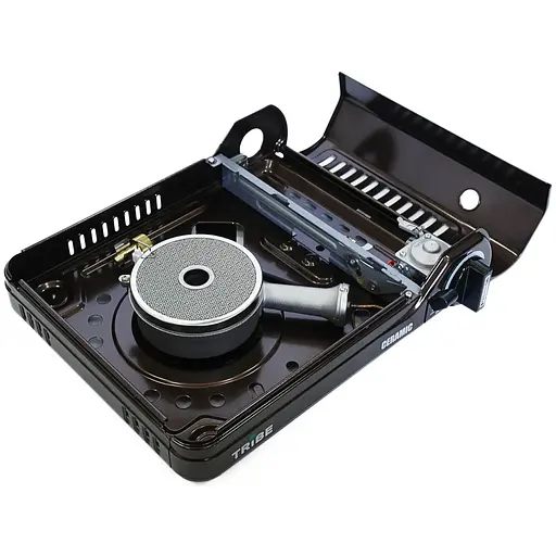 Плита газовая Tribe Ceramic T-HD-0004 (1042-T-HD-0004-brown) - фото 2