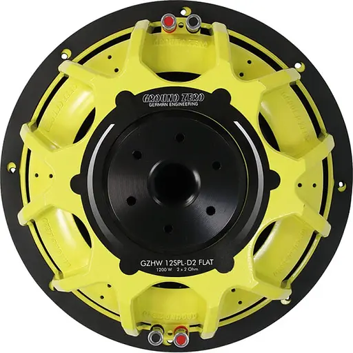 Сабвуферный динамик Ground Zero GZHW 12SPL-D2 FLAT - фото 4