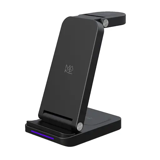 Бездротовий зарядний пристрій Make 3в1 15W PS1