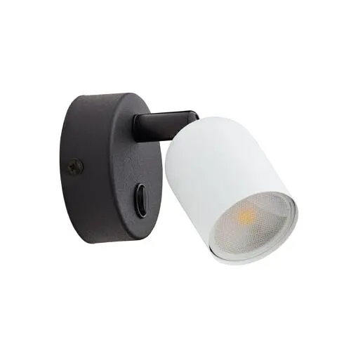 Світильник-спот TK Lighting TOP Black/White 6271 - фото 1