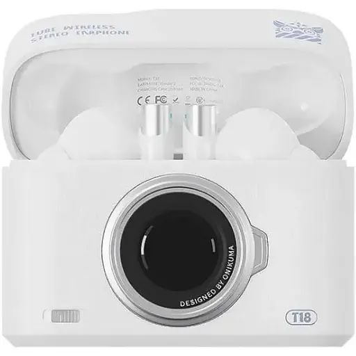 Навушники Onikuma Bluetooth T18 білі