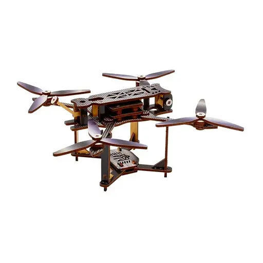 Деревянный 3D конструктор FPV Mini PuzzleOk Puz-00953 95 деталей - фото 8