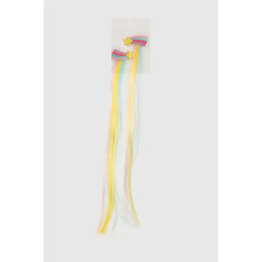 Канекалон косы для плетения 326-2 Желто-голубой (2000990631725) - фото 1