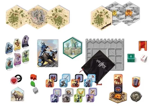 Настільна гра Lords of Boards Таємниці замку Карак ІІ (Karak II) (укр.) + унікальне промо! (LOB2357UA) - фото 5