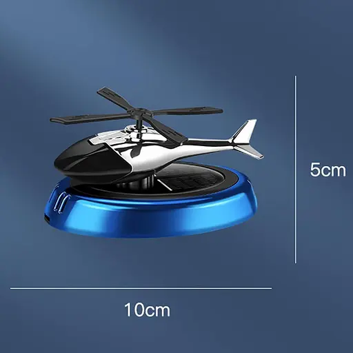 Дифузор ефірних олій Вертоліт J1 ароматизатор для автомобіля (Синій) - фото 2