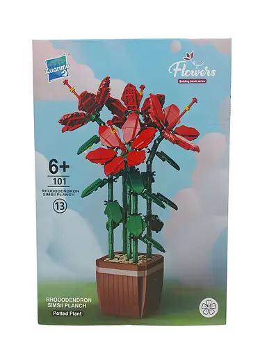 3D конструктор Flowers Орхидея на 926 деталей (25-130) - фото 2