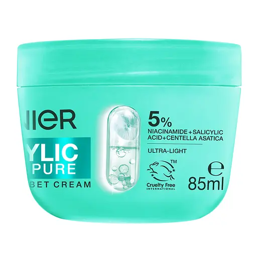 Крем-сорбет для лица Garnier Salycylic Fresh & Pure увлажняющий с салициловой кислотой для придания свежести и матовости коже 85 г - фото 9