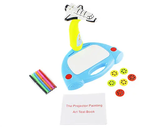 Детский проектор для рисования Ракета 6611, 36 паттернов - фото 2