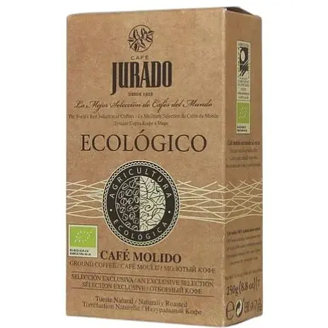 Кофе Jurado Ecologico молотый 250 г - фото 1