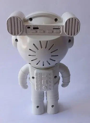 Ночник проектор звездного неба Астронавт X6636 с динамиком Bluetooth и пультом Таймер 5Вт Белый - фото 4