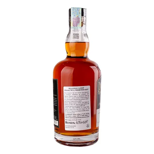 Виски OH Ingram River Aged Flagship Bourbon 51.15% 0.75 л  - фото 4
