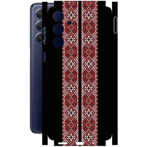 Захисна плівка StatusSKIN для Samsung Galaxy M55s M558 Корпус Вініл Вишиванка 3