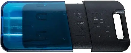 Флеш-накопичувач Kingston USB флеш накопичувач DataTraveler 80 M Blue/Black (DT80M/128GB) - фото 5