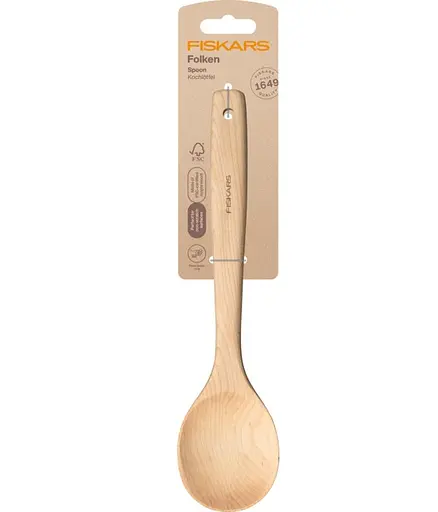 Ложка Fiskars Folken FSC дерев'яна (1075685) - фото 5