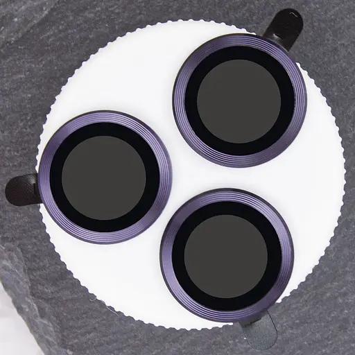 Защитное стекло Metal Classic на камеру в упак. для Apple iPhone 14 Pro 6.1/14 Pro Max 6.7 - фото 3