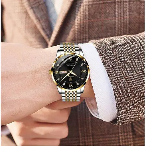 Часы мужские наручные Hemsut Poedagar Черный - фото 9