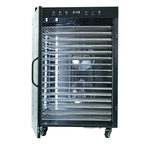 Дегідратор комерційний Tekhniko DH-16H-BK чорний (16 лотків) - фото 3