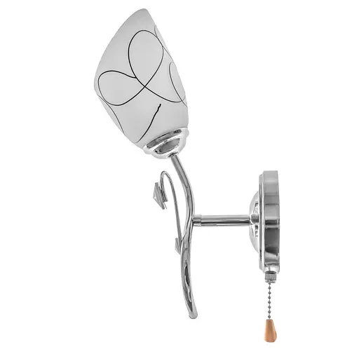 Бра Brille LK-580W/1 настенное накладное классическое E27 CH - фото 3